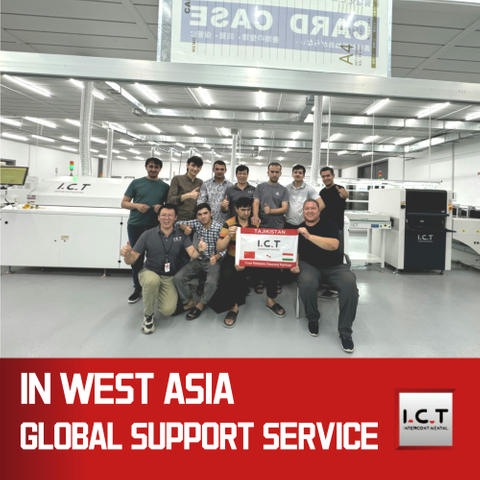 I.C.T | Conexão do sistema de resfriamento da máquina Smt Transportador SMT