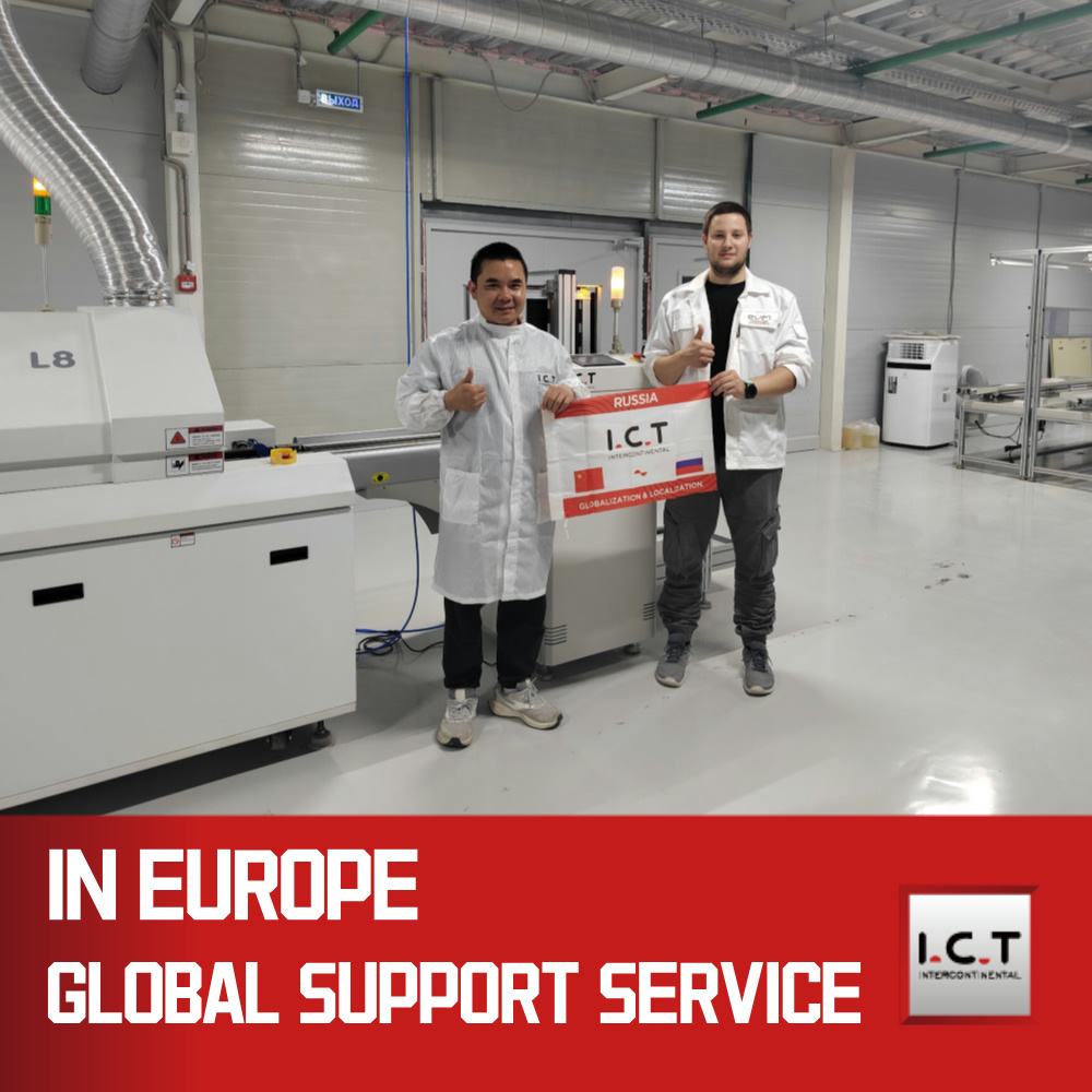 I.C.T | Forno de refluxo com ventilador de nitrogênio personalizado com qualidade superior