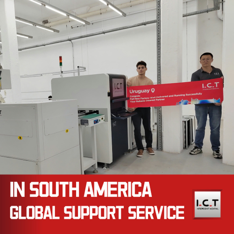 I.C.T-V5000H | Máquina de inspeção óptica 3D AOI para PCB