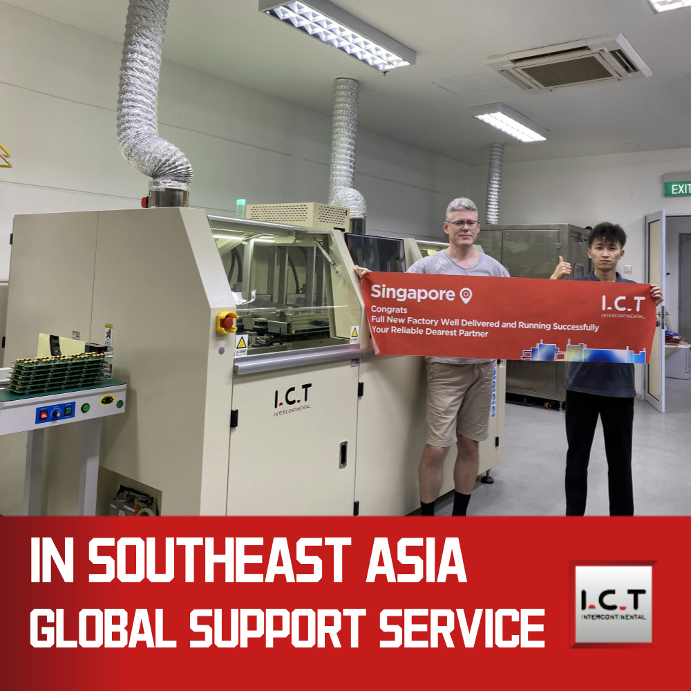 I.C.T-SS430 | Máquina de solda por onda seletiva DIP