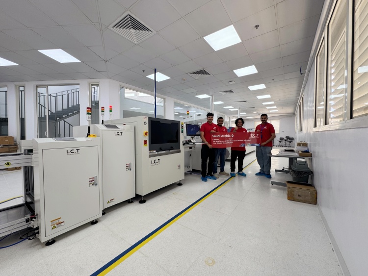 SMT Linha na Ar&aacute;bia Saudita