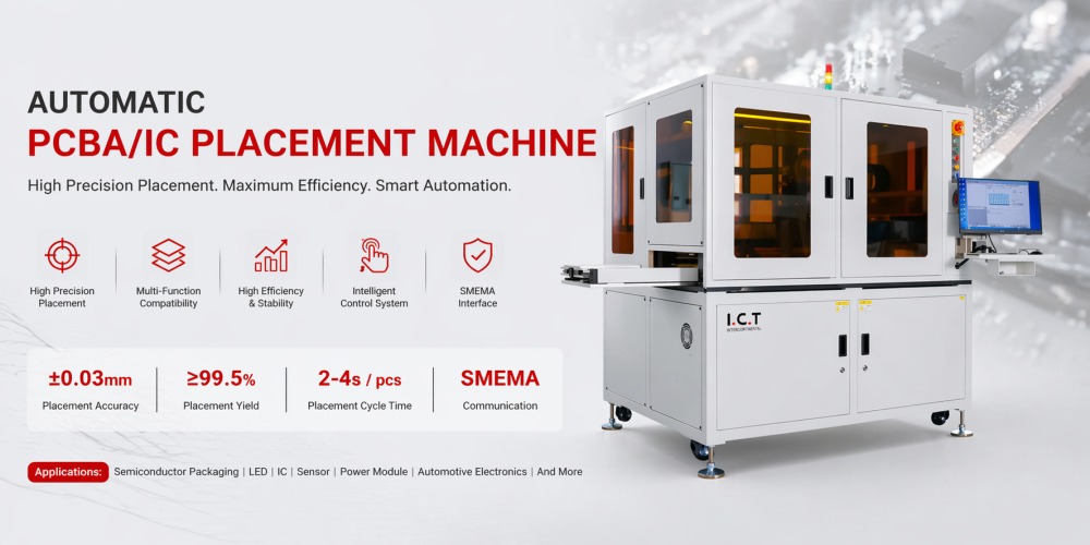 M&aacute;quina de coloca&ccedil;&atilde;o de IC