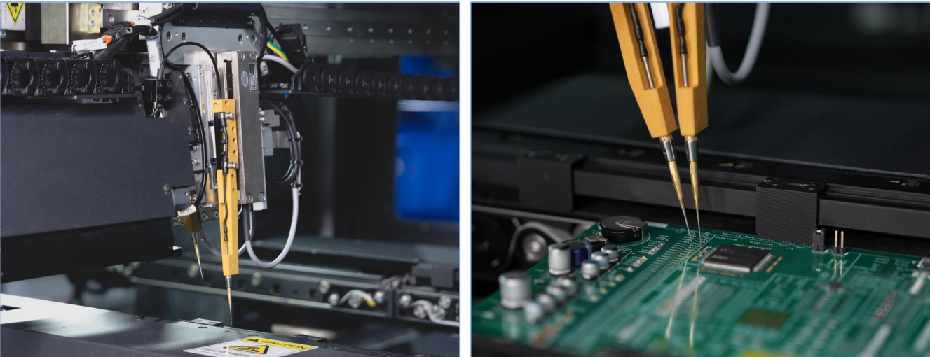 Sistema de sondas de teste