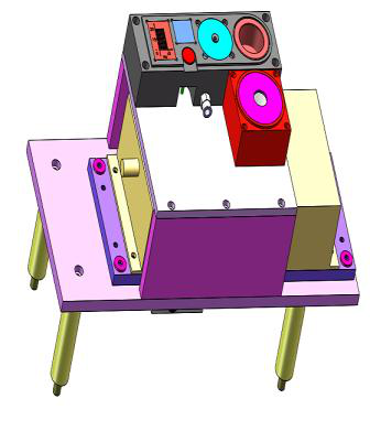 Máquina dispensadora de jato on-line