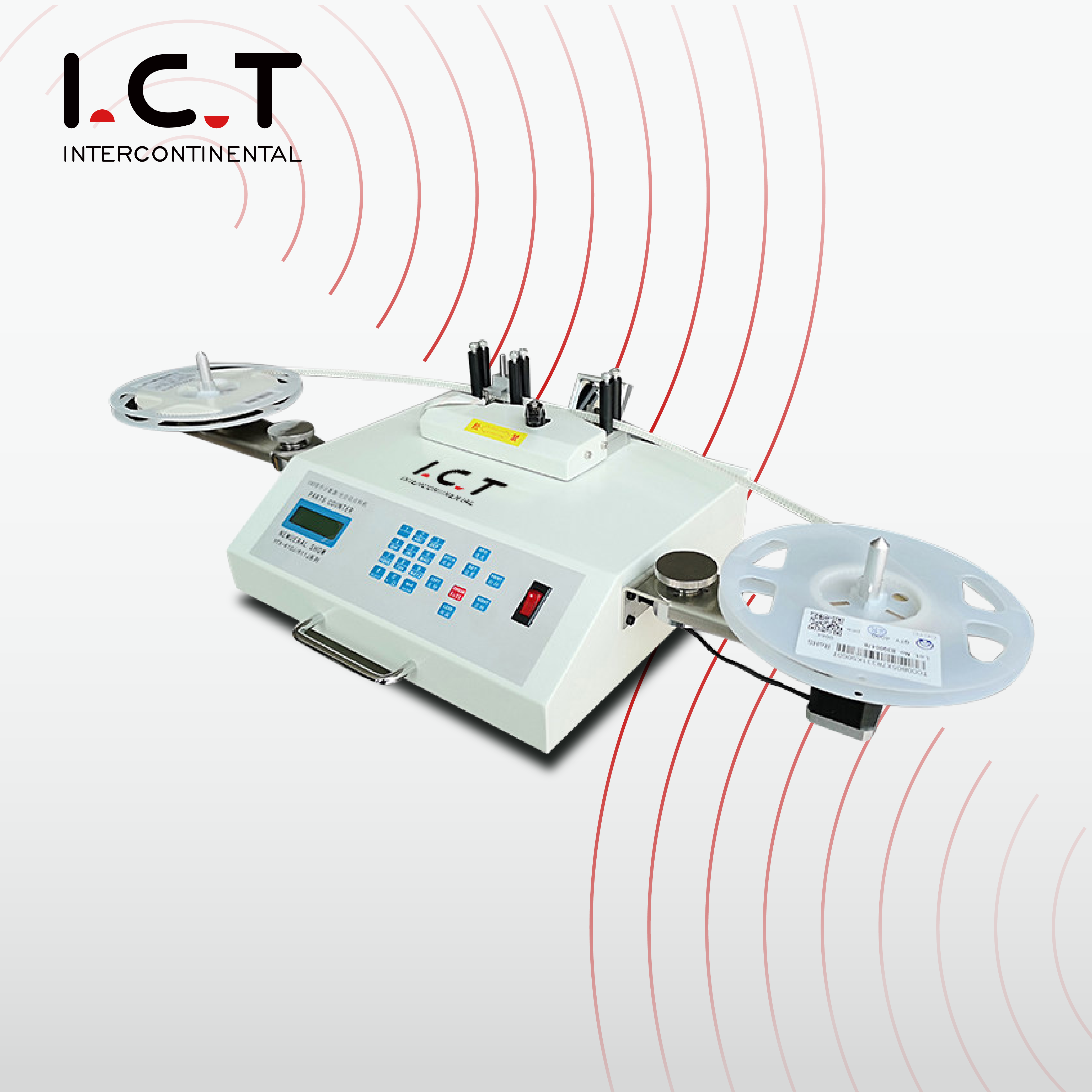 I.C.T |Máquina eletrônica automática do contador do componente da peça da microplaqueta do carretel de Smd