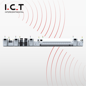 I.C.T |Placa gráfica completa Smd liderou linha de produção SMT com base em empréstimo