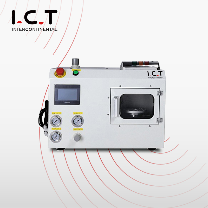 I.C.T |SMT Máquina de limpeza de bico LED