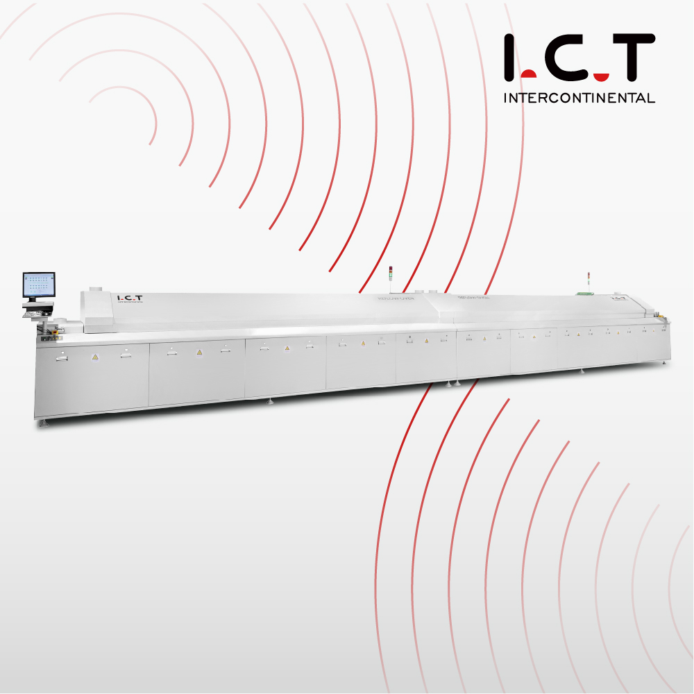  I.C.T |SMD Forno de refluxo LED SMT Máquina para linha SMT