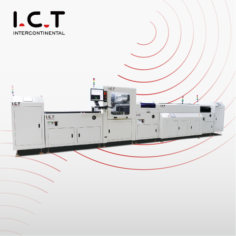 I.C.T丨SMT PCBA Máquina de pulverização de revestimento isolante para PCB