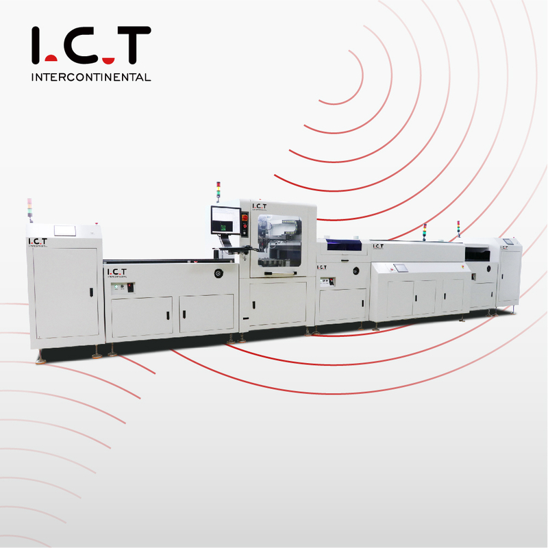 I.C.T丨SMT PCBA Máquina de pulverização de revestimento isolante para PCB