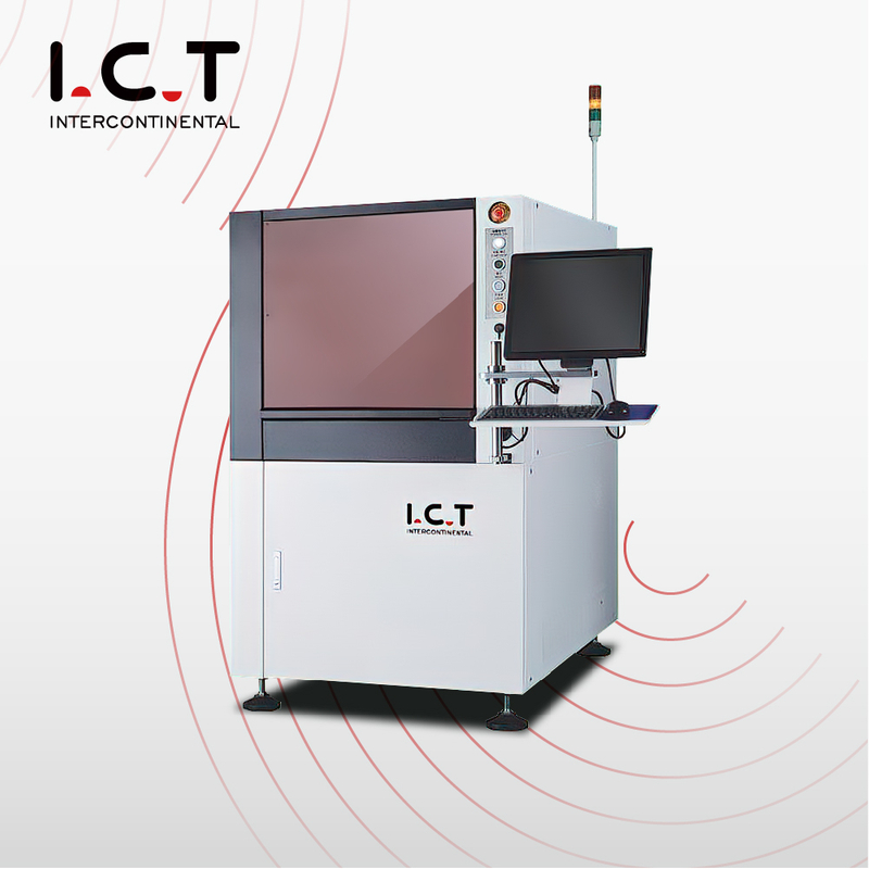 I.C.T-410 |Etiqueta de código QR modelo on-line da placa da impressora de código de barras a jato de tinta 