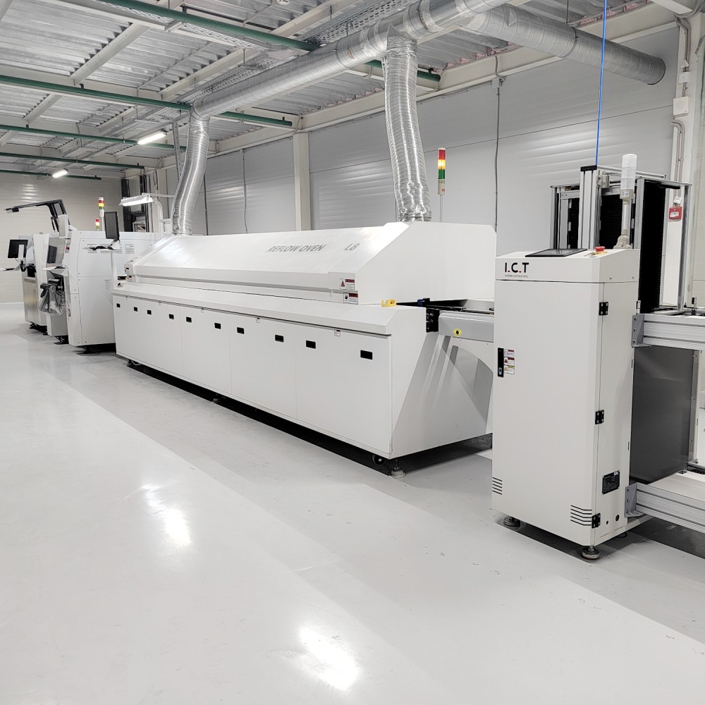 I.C.T | Linha de produção econômica semiautomática de alta qualidade SMT LED