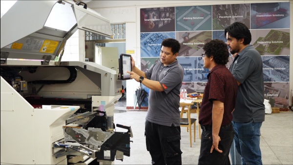 I.C.T orientação técnica completa sobre equipamentos SMT