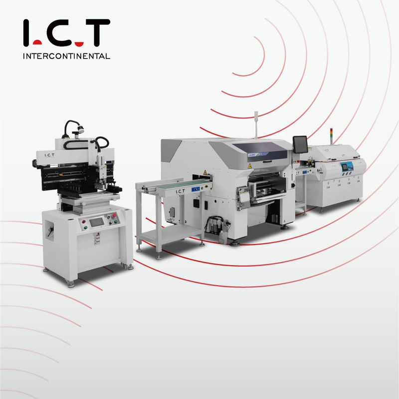 I.C.T |Linha de montagem totalmente automática para lâmpadas LED