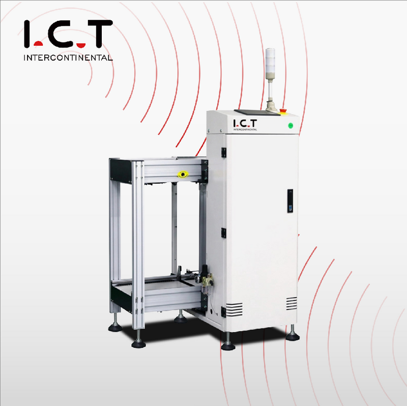 I.C.T PCB Multi Rack Loader inclui 2 revistas