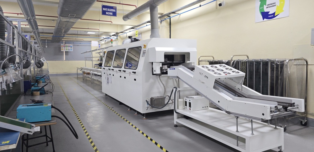 I.C.T M&aacute;quina DIP Line na &Iacute;ndia