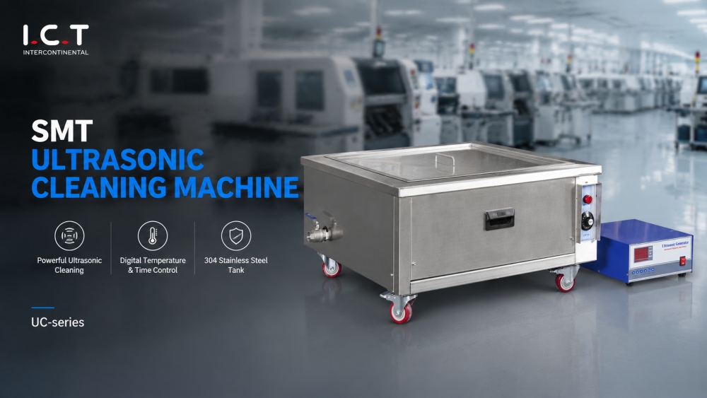 SMT M&aacute;quina de limpeza ultrass&ocirc;nica I.C.T S&eacute;rie UC