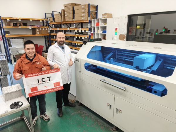 Impressora de estêncil totalmente automática de 1.2 metros