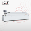 I.C.T |Perfilador térmico de alta precisão LED Forno de refluxo, fornecedor de refluxo de forno