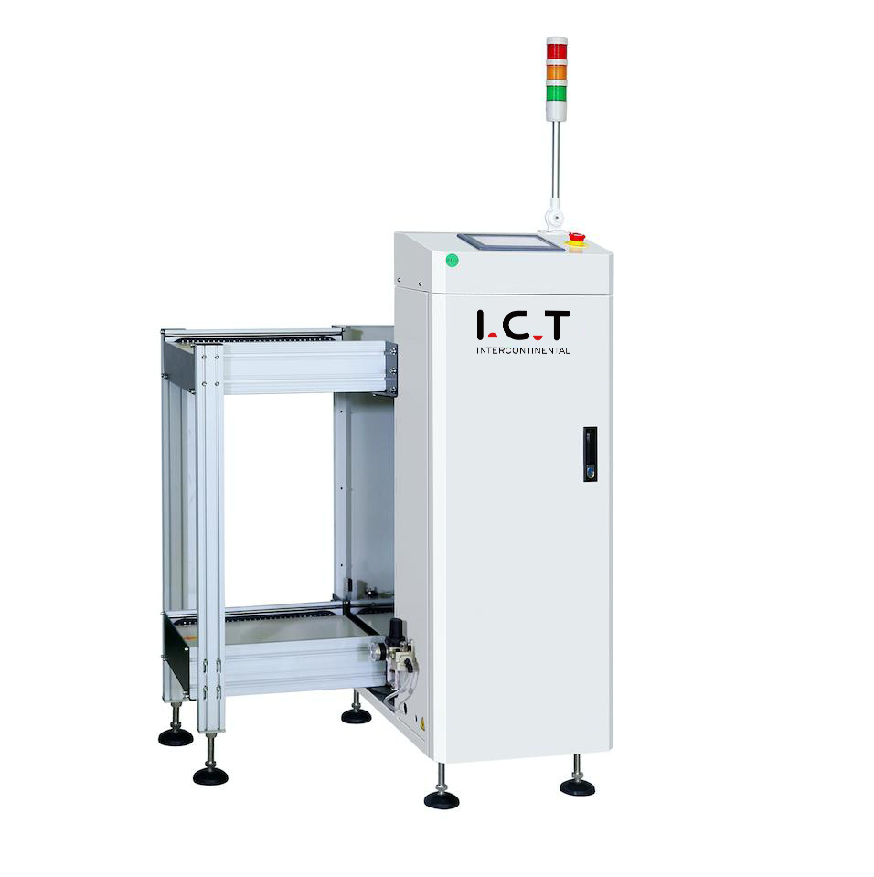 I.C.T |Alta qualidade automática SMT PCB horizontal Loader 