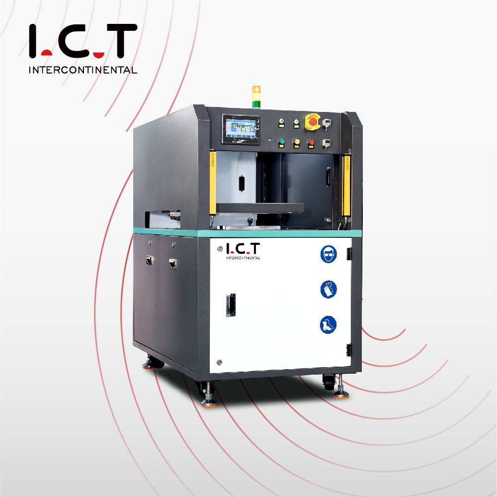 I.C.T Máquina de solda seletiva on-line automática PCB