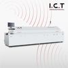 I.C.T |Máquina de forno de refluxo transportador 6 de alta qualidade