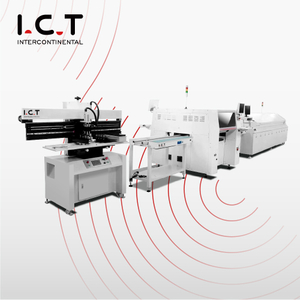I.C.T |Linha de montagem de produção automática de luzes LED