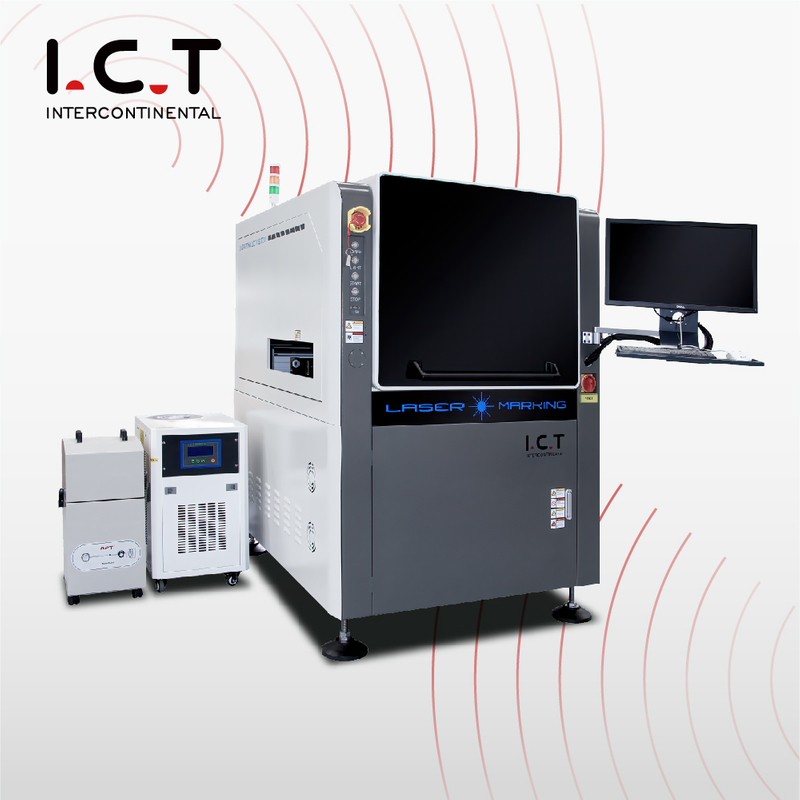 I.C.T-400 |Máquina de marcação a laser UV de fibra CO2