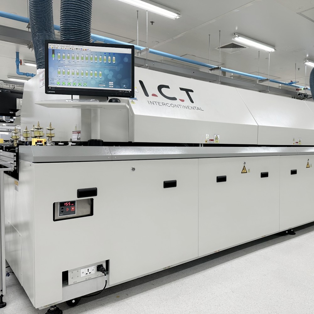 I.C.T-L10 | Fornos de refluxo de alta qualidade para máquina de solda SMT com preço de fábrica