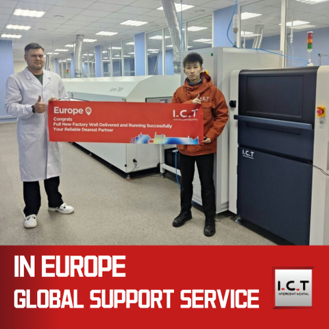 I.C.T-AI-4540 | Máquinas on-line de câmera invertida DIP de sistema óptico visual AOI