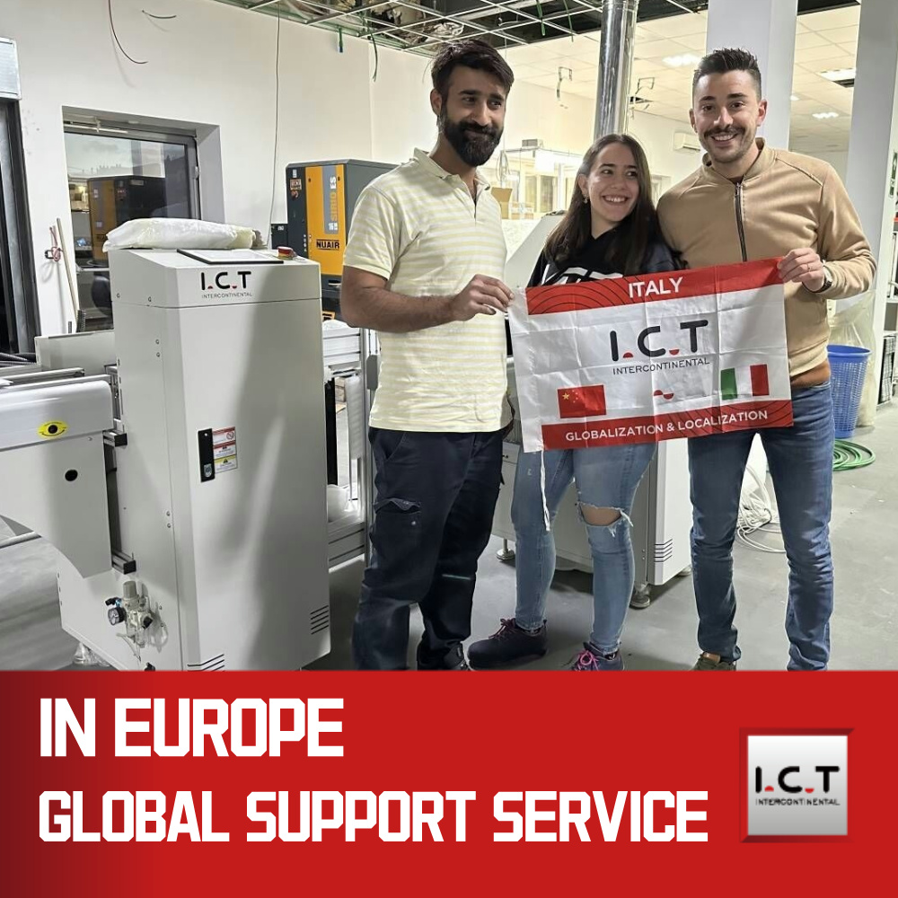 I.C.T | PCB Pilha Loader para fabricação de semicondutores