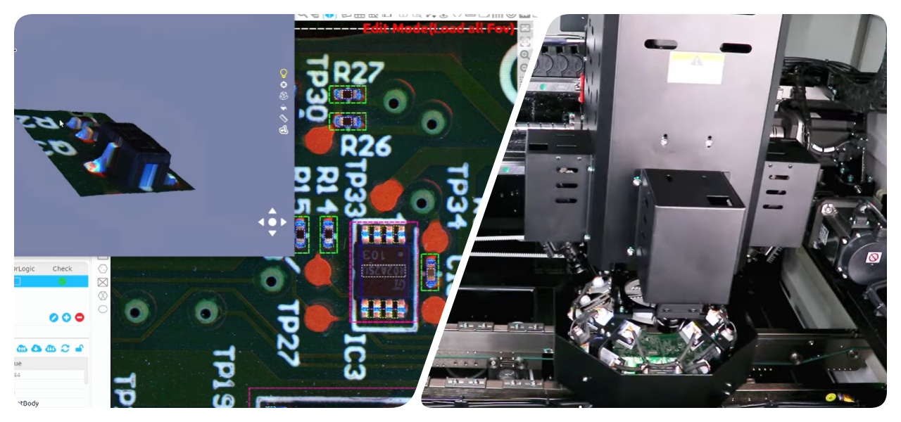 Forte capacidade de inspeção inteligente