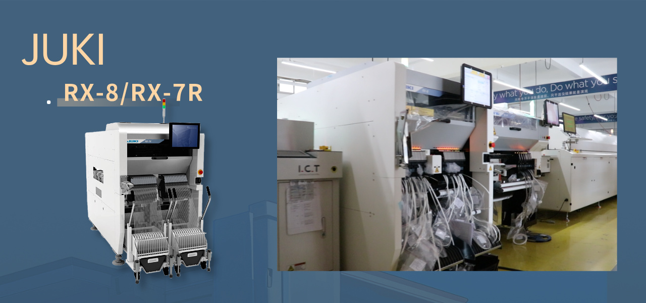 M&aacute;quina de escolha e coloca&ccedil;&atilde;o JUKI RX-8 RX-7R