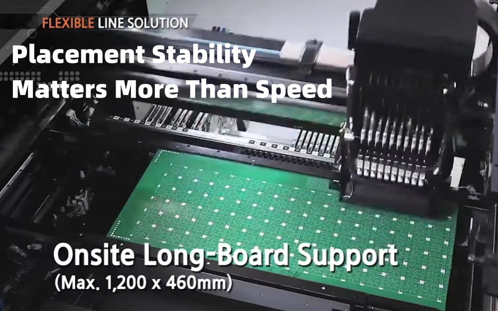 A estabilidade de posicionamento &eacute; mais importante que a velocidade