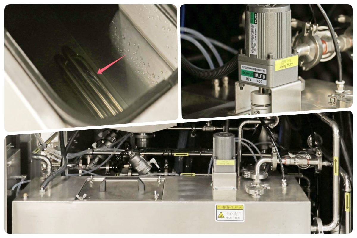 3-1 Tanque de fluido de lavagem