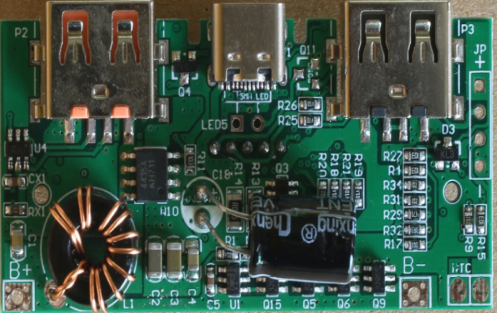 PCB para carregador portátil de banco de potência