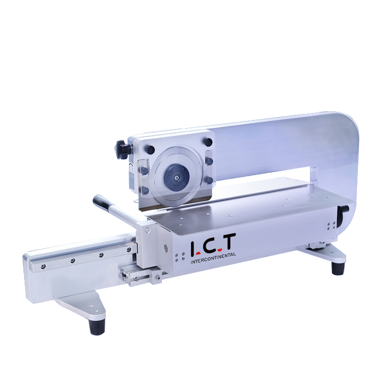 I.C.T |Máquina de corte de chumbo separador de placa V Groove PCB