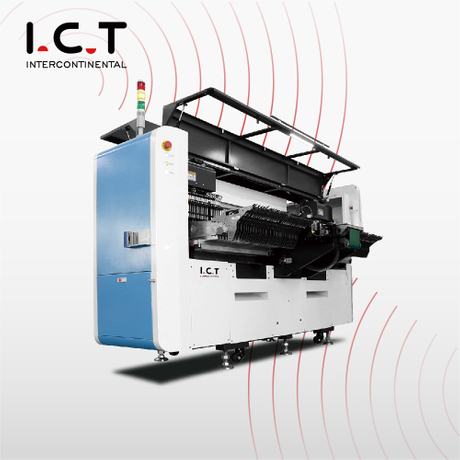 I.C.T-Max50 |Smd automático conduziu a máquina da picareta e do lugar de Smt da lente 