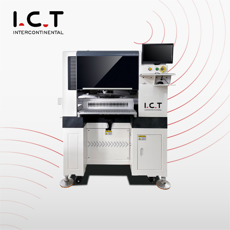 I.C.T |Máquina de escolher e colocar para planta solar LED Máquina de compensação de lâmpada SMT