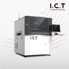I.C.T |Máquina de impressão de pasta de solda estêncil totalmente automática, máquina de impressão de alta precisão