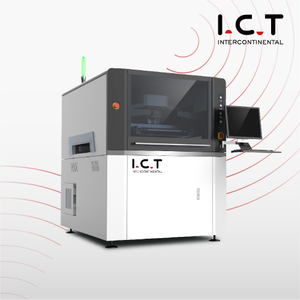 Tela totalmente automática SMT PCB estêncil Máquina de impressora modelo automático I.C.T-5151 
