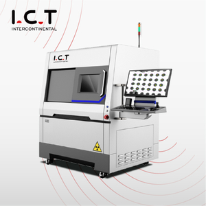 I.C.T Máquina automática de inspeção de raio X de PCB de linha Aoi Smt