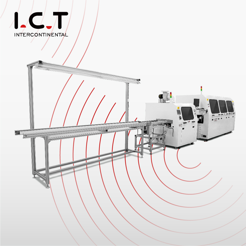 I.C.T-Acrab450 |Máquina de solda por onda de nitrogênio na linha DIP