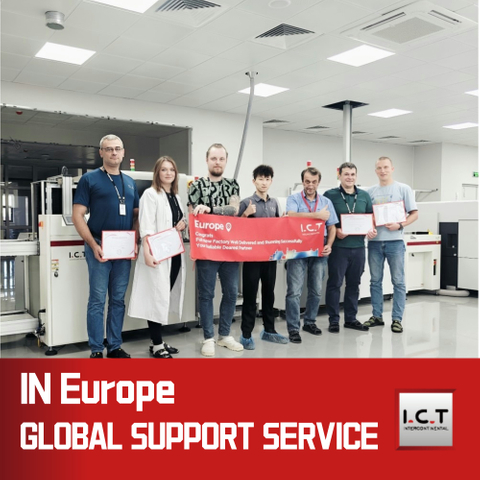 I.C.T | PCB Inversor Flipper 1m Transportador SMT SMT Smema