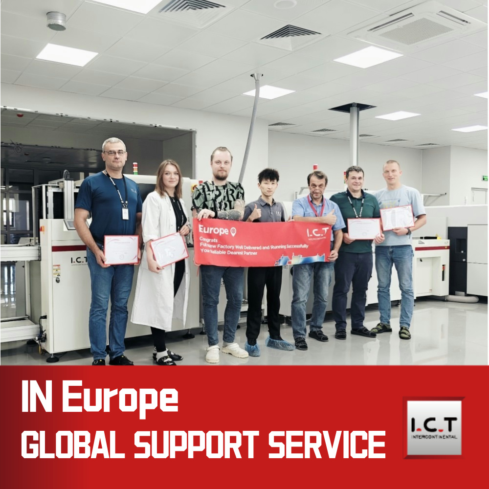 I.C.T-5151 | Pasta de solda PCB SMT Impressora de tela de máquina totalmente automática para LED