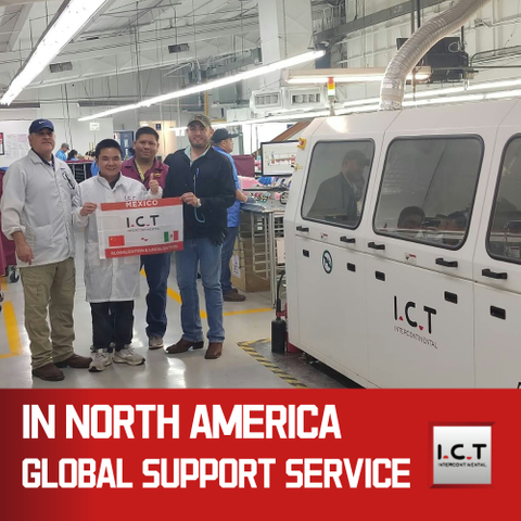 I.C.T-L3020 | Máquina de inserção axial e radial em linha de alto padrão com componente de formato ÍMPAR 