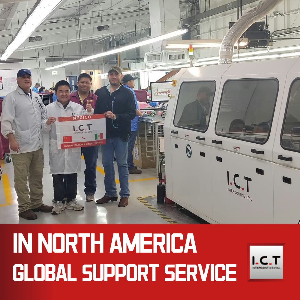 I.C.T | Fornecedor de ondas de forno de solda para máquina de solda DIP de alta qualidade PCB