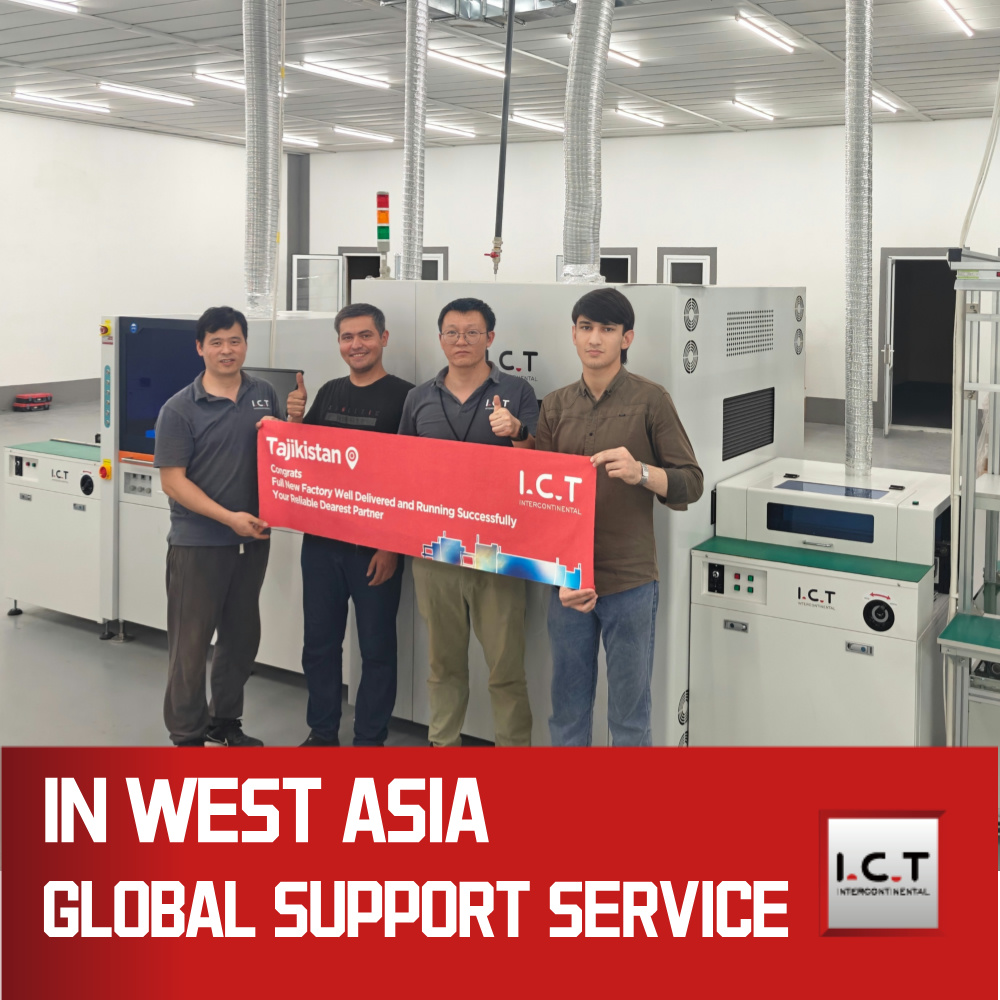 I.C.T | PCB Destacker Transportador SMT SMT Led 500m Transportador SMT 