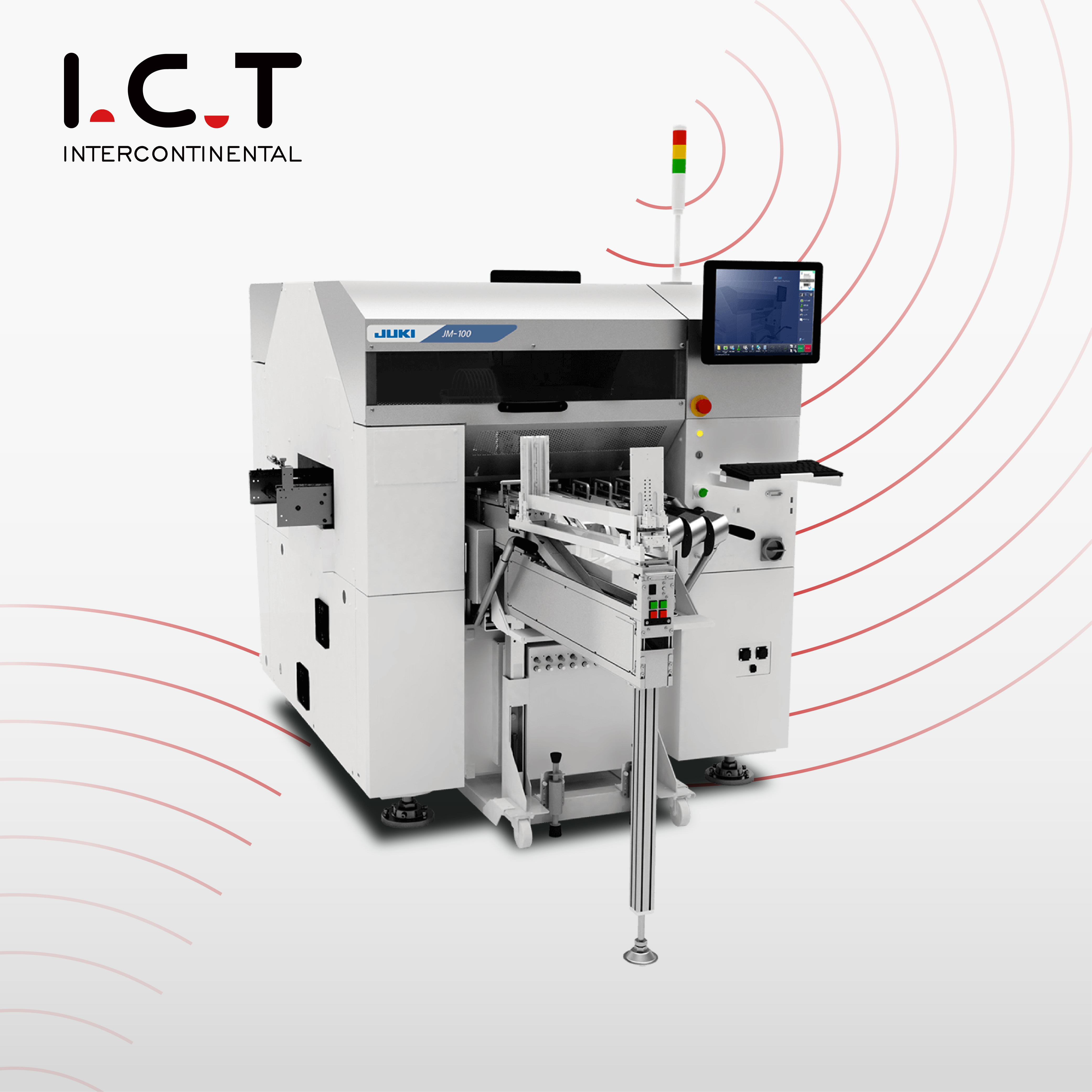 JUKI JM-20 |Componente automatizado DIP Equipamento de inserção de forma ímpar para montagens de PCB