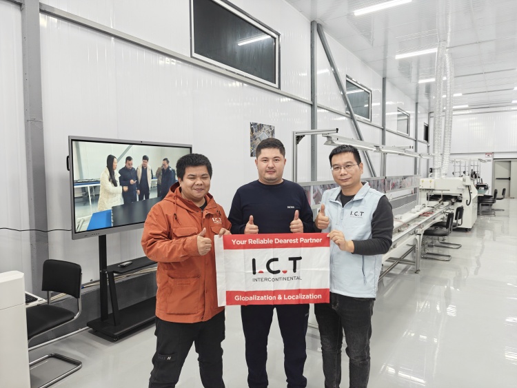 Linha de produ&ccedil;&atilde;o DIP para montagem atrav&eacute;s de furo